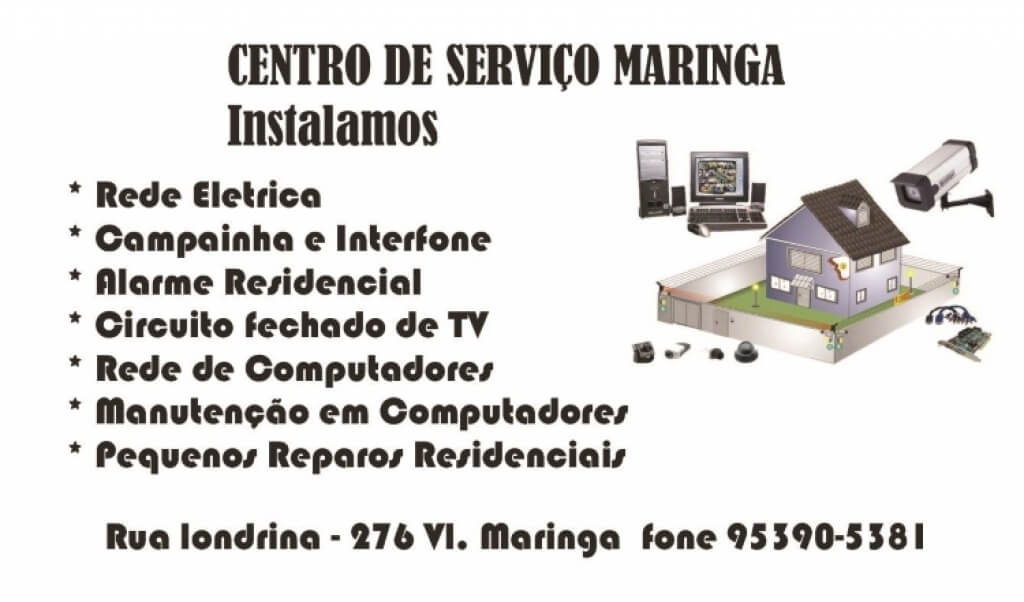 Centro de Serviço MARINGA - Convidar.Net